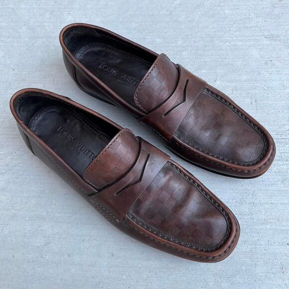 Louis Vuitton Damier Loafers - Picture 2 of 8